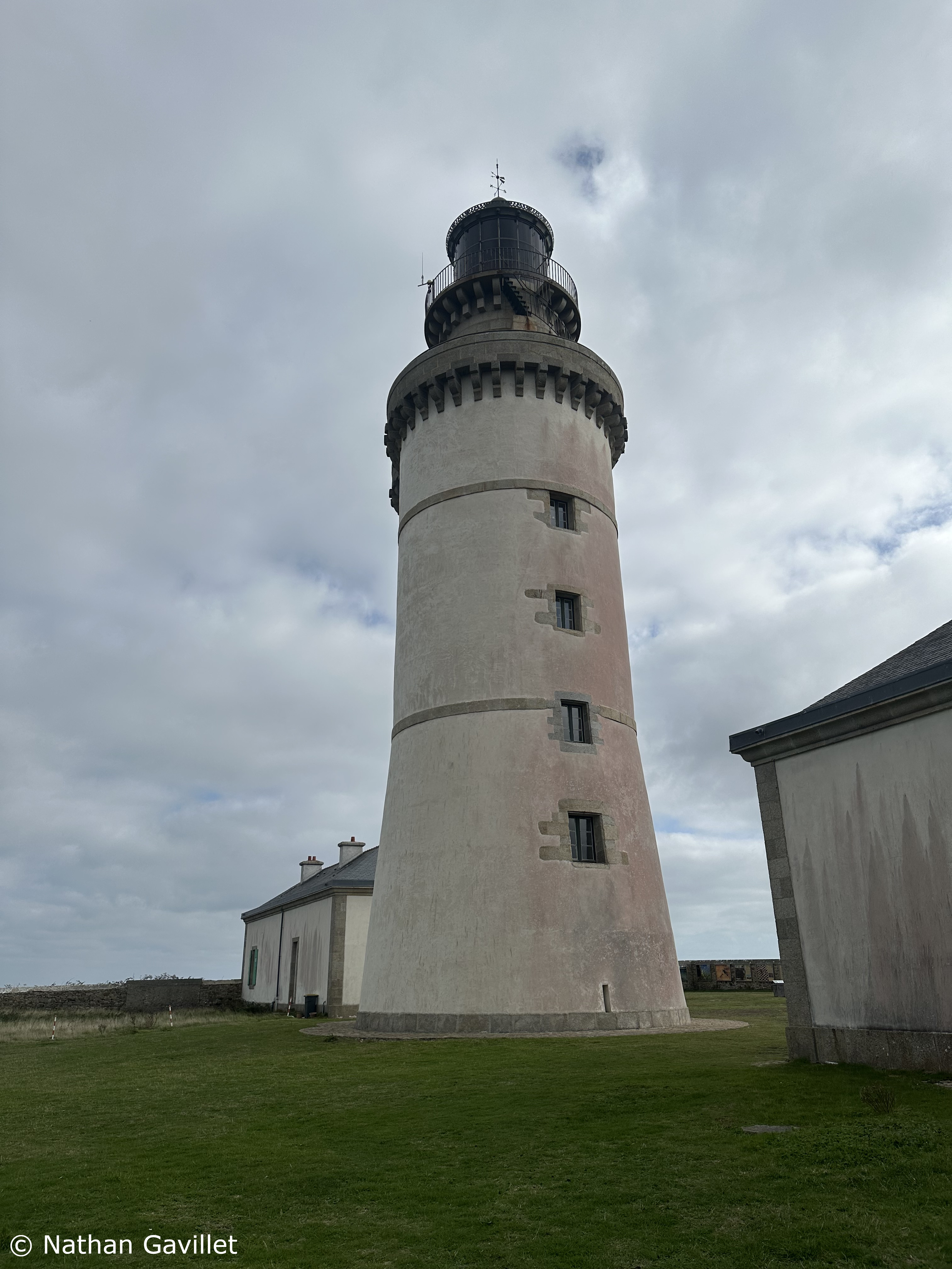 Phare du Stiff sur l'Île d'Ouessant en octobre 2025